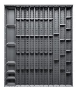 Bott cubio deep plastic trough kit C for drawers 650x750mm Bott Cubio Tool Storage Drawer Units 650 mm wide 750 deep 43020039.** 
